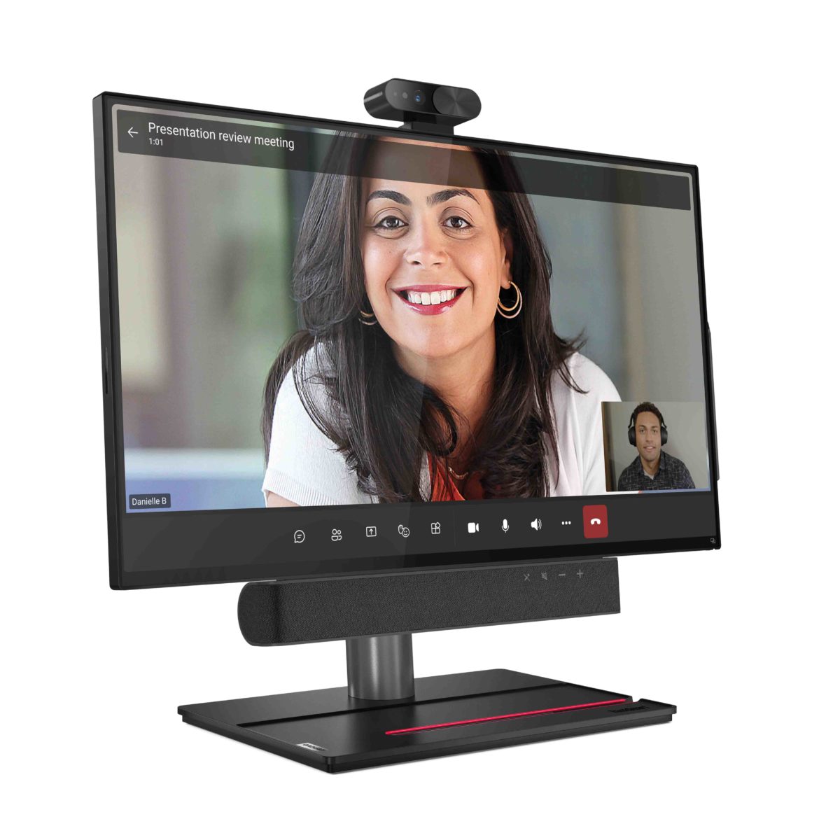 Lenovo ThinkSmart View Plus, una pantalla de colaboración independiente para la oficina 1