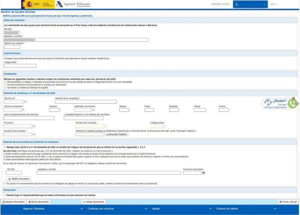 Cómo pedir online el cheque de 200 euros del Gobierno: descubre si es ...