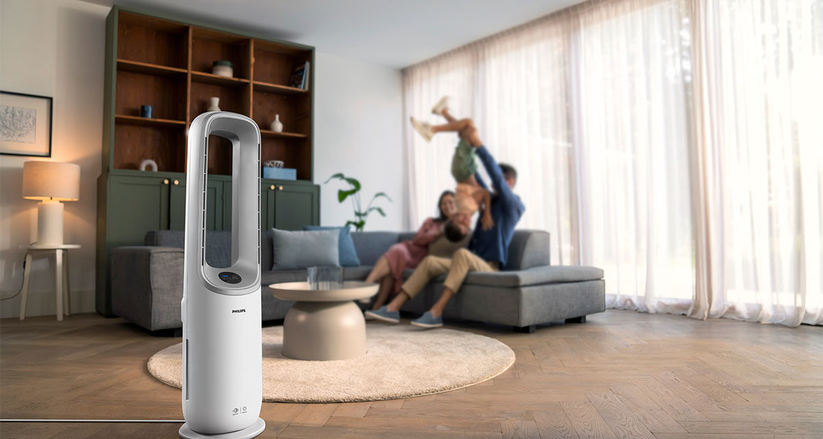 Este purificador de aire tiene Philips y te ayuda con las alergias