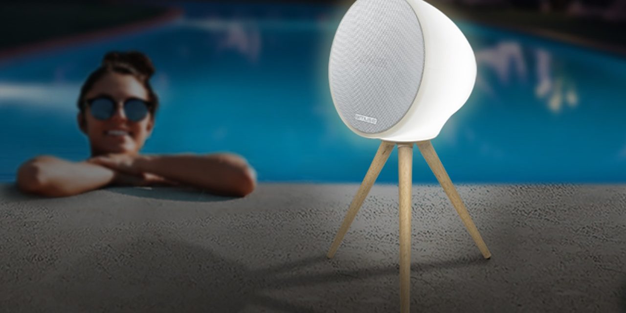 Muse ML-655 BT, un altavoz inalámbrico resistente a salpicaduras con luz ambiental