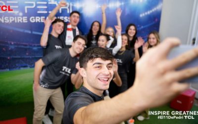 TCL muestra sus últimas tecnologías de la mano de una estrella del fútbol