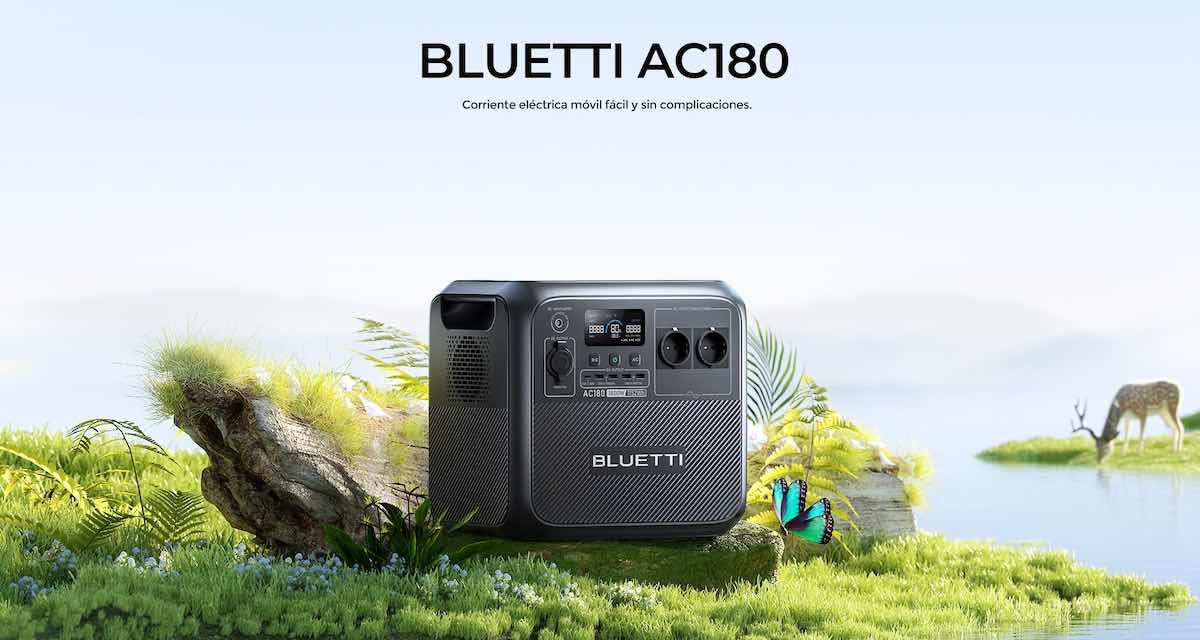 BLUETTI AC180, la nueva estación de carga portátil para tus aventuras al aire libre