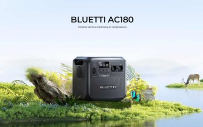 BLUETTI AC180, la nueva estación de carga portátil para tus aventuras al aire libre