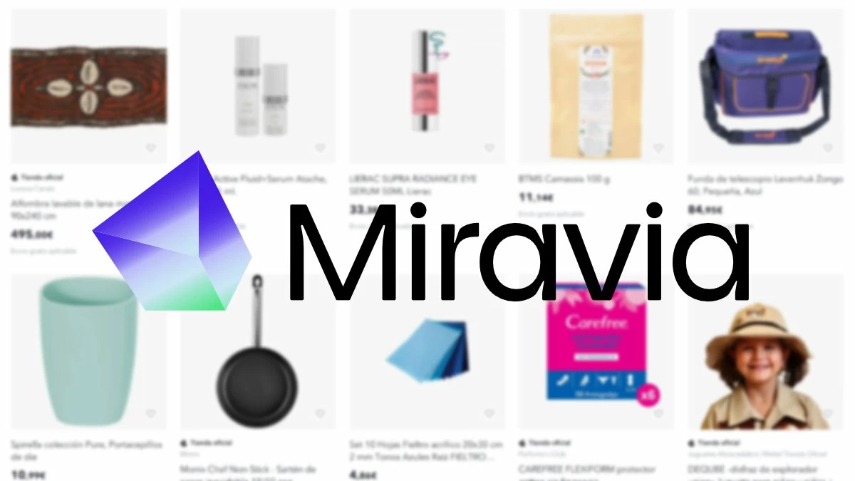 Miravia: ofertas flash, -30% y envíos gratuitos