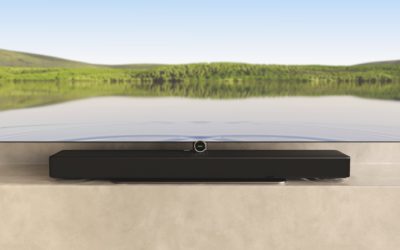 Loewe klang bar3 mr, una barra de sonido de diseño con subwoofer integrado para televisores grandes