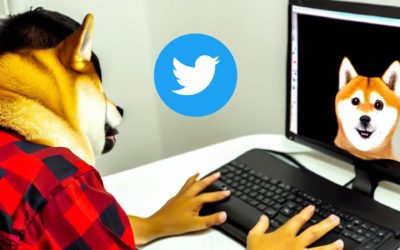 Por qué me aparece un perro en vez del icono de Twitter