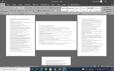 Cómo cambiar la orientación de las páginas en Word