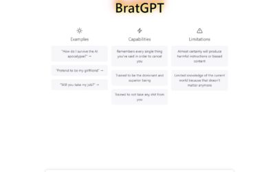 BratGPT, la IA puñetera que hace que ChatGPT parezca una hermanita de la caridad