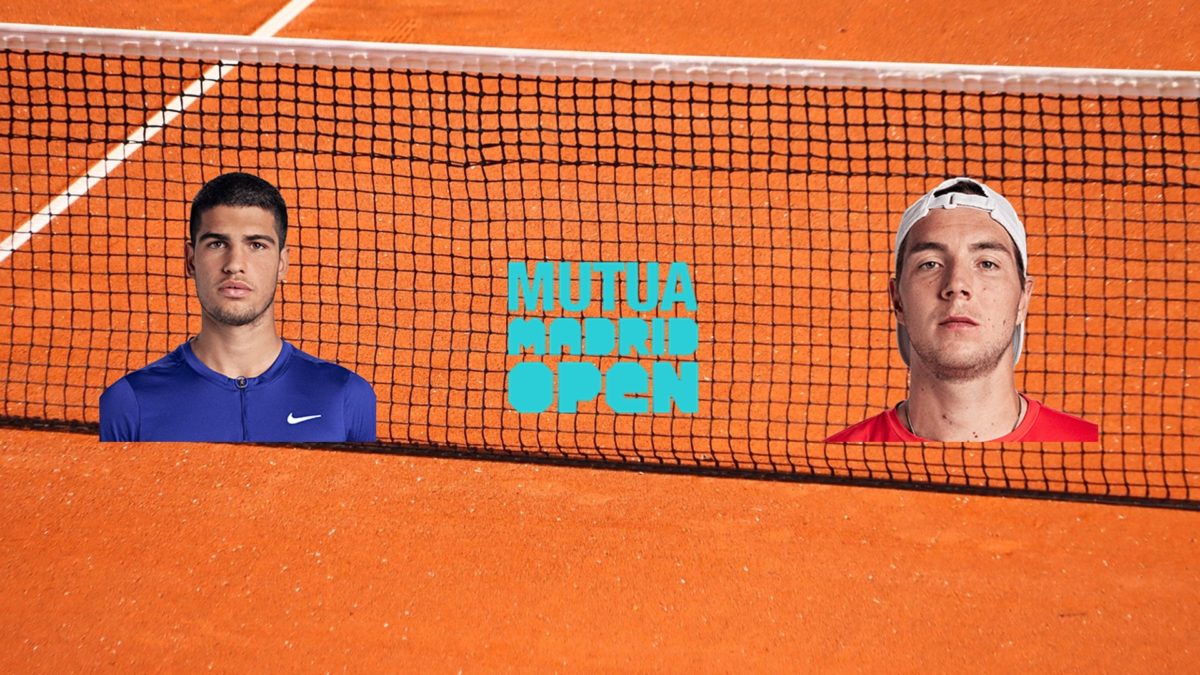 Horario y dónde ver gratis por Internet la final Carlos Alcaraz-Jan Lennard Struff del Mutua Madrid Open