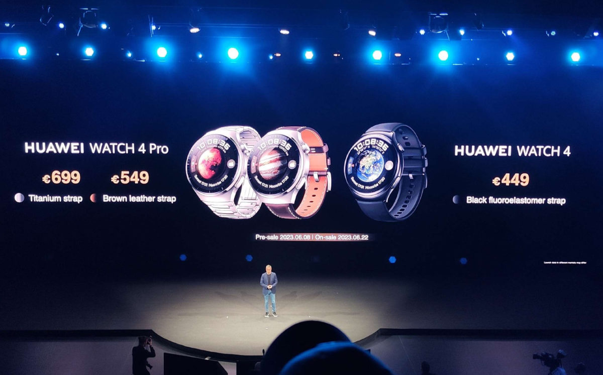 Huawei Watch 4 y Watch 4 Pro, relojes inteligentes con pantalla grande para controlar la salud 2
