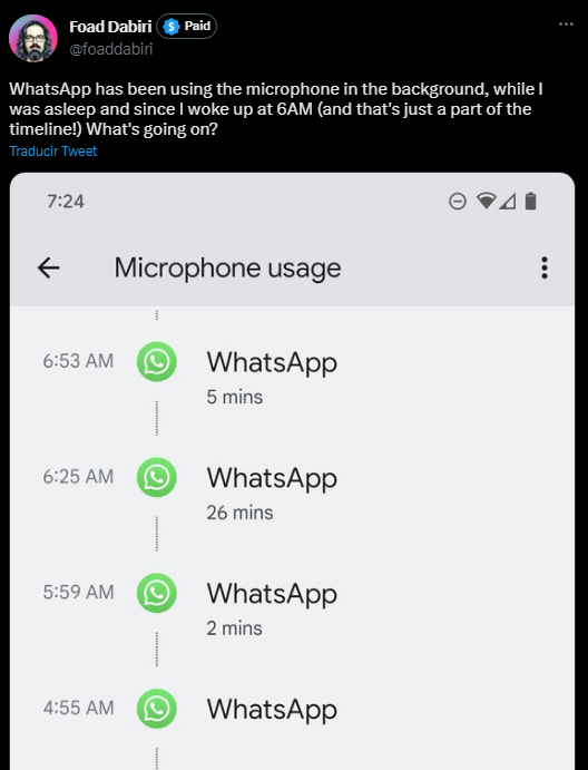 ¿Nos espía WhatsApp de madrugada? Descubren este fallo 1