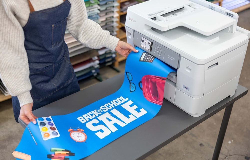 Así es la impresora más versátil de Brother que permite imprimir carteles con corte automático