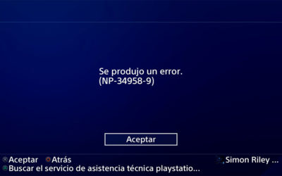 Error NP-34958-9 de PlayStation 4: por qué aparece el candado y cómo solucionarlo