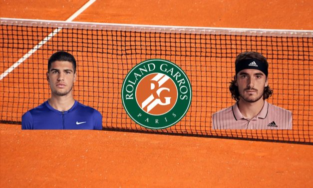 Horario y dónde ver online el Carlos Alcaraz-Stefanos Tsitsipas de cuartos de final de Roland Garros