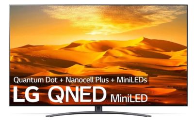 LG QNED Serie 91 de 75 pulgadas: un televisor grande con buen contraste y tecnologías avanzadas