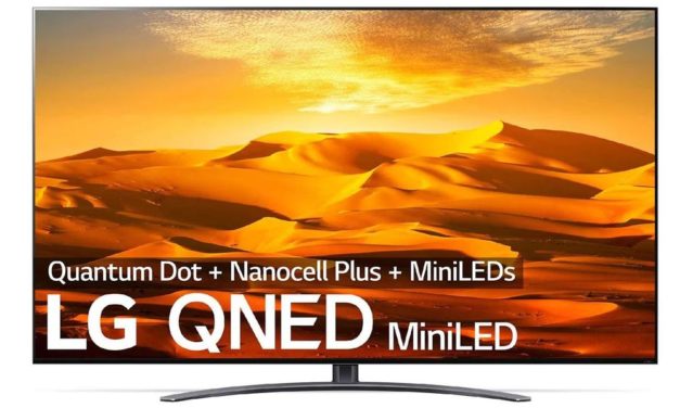 LG QNED Serie 91 de 75 pulgadas: un televisor grande con buen contraste y tecnologías avanzadas