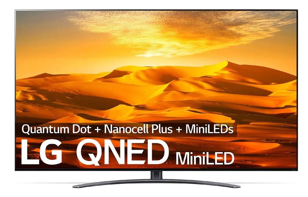 LG QNED Serie 91 de 75 pulgadas: un televisor grande con buen contraste y tecnologías avanzadas