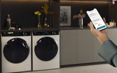 Haier te permite programar automáticamente tus lavadoras cuando la electricidad es más barata