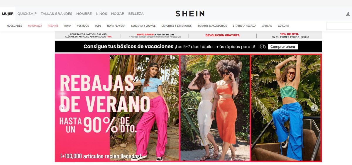 Miravia vs Shein: comparativa de estas dos tiendas de ropa barata 3