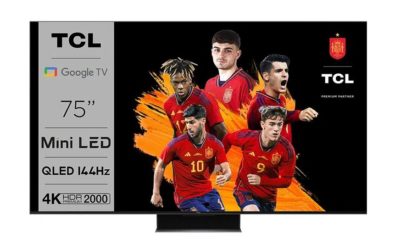 TCL 75C845, un gran televisor con tecnología punta para disfrutar de películas