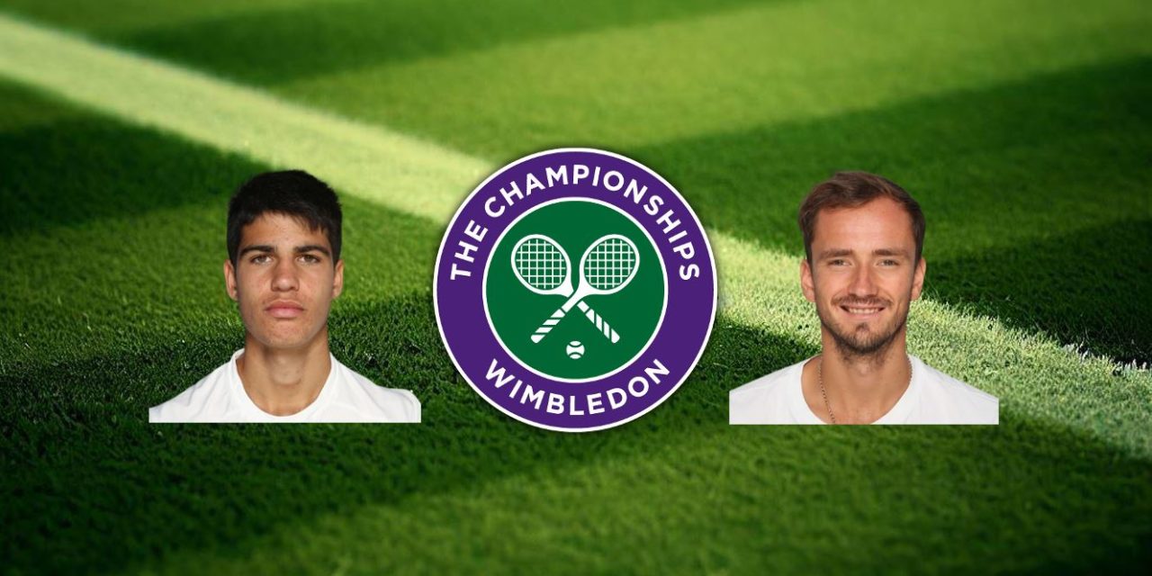 Carlos Alcaraz-Daniil Medvedev, horario y dónde ver online las semifinales de Wimbledon