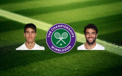 Carlos Alcaraz-Matteo Berrettini, horario y dónde ver online los octavos de final de Wimbledon