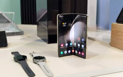 Samsung Galaxy Z Fold5, el plegable tipo libro más famoso se hace más compacto y capaz