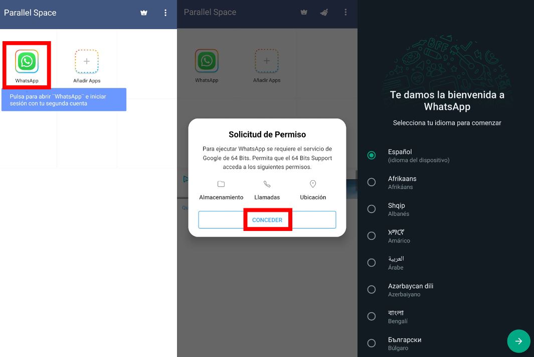 Cómo usar varias cuentas de WhatsApp en el mismo móvil de forma fácil 2