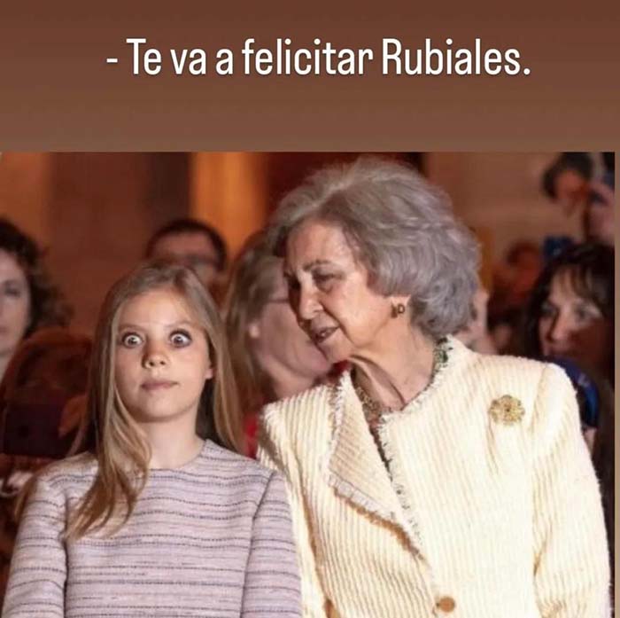 felicitacion de rubiales