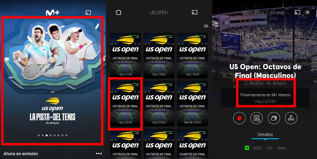 Horario y dónde ver online el Carlos Alcaraz-Matteo Arnaldi de octavos de final del US Open 1