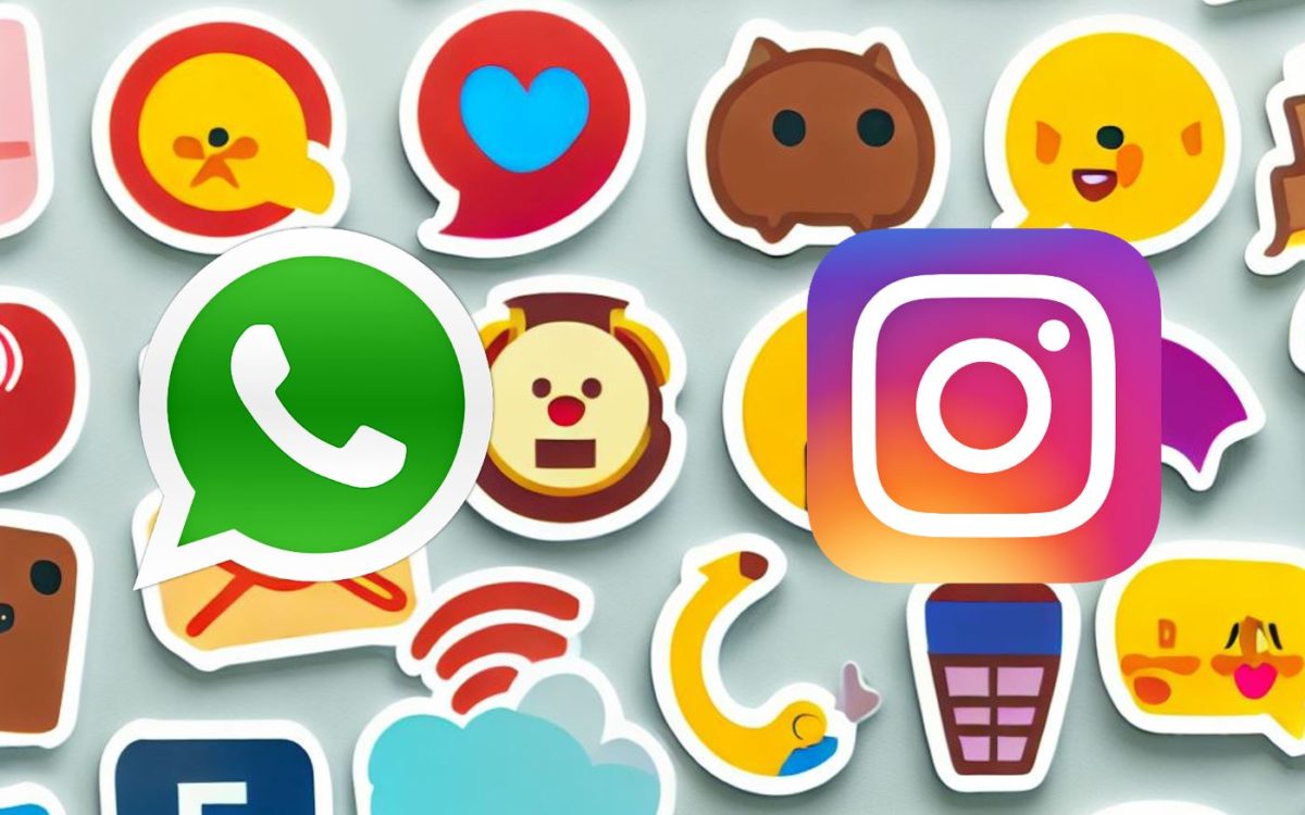 Llegan los stickers con IA a WhatsApp e Instagram: así podrás usarlos