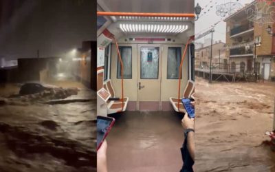 Los vídeos más impresionantes del temporal de la DANA que están circulando por redes sociales