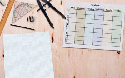 Más de 100 plantillas de horario y jornada escolar para organizarte para el colegio 2023-2024
