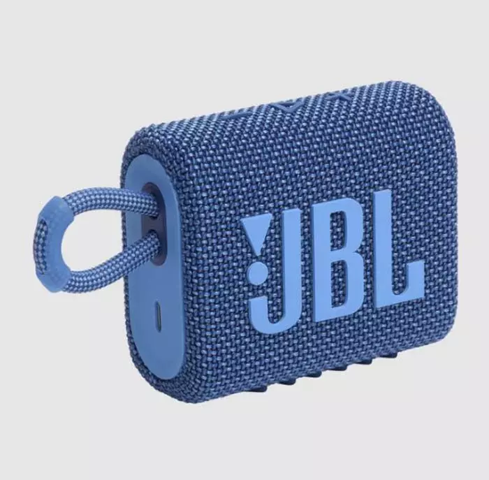 JBL Go 3 Eco: un altavoz compacto portátil con resistencia al agua