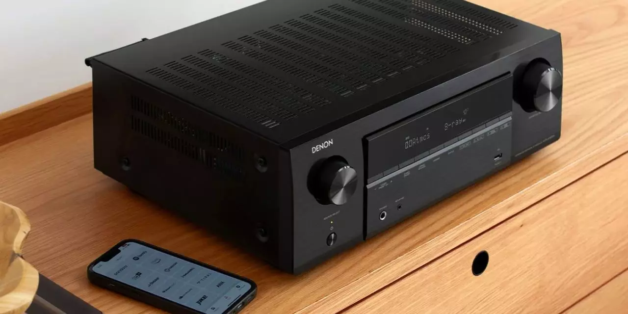 Denon AVR-X1800H, un receptor AV de 7.2 canales con sonido 3D y