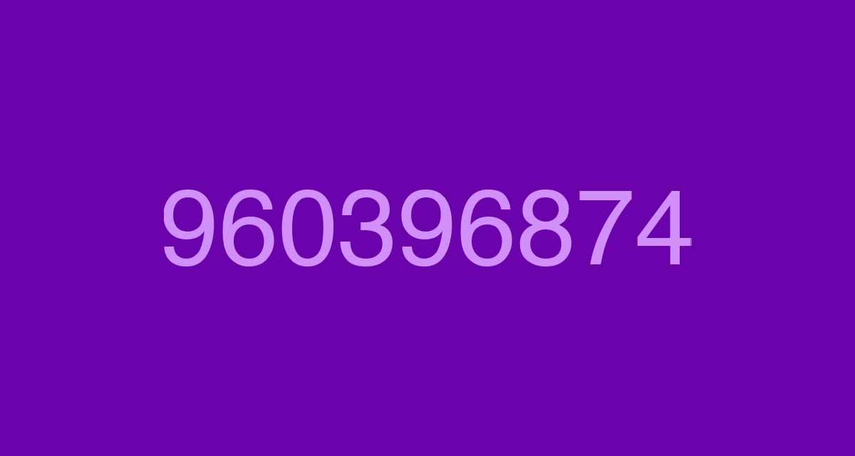 Llamadas del 960396874 hoy, ¿estafa o número spam?