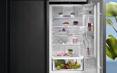 AEG Combi Serie 7000 GreenZone, un frigorífico integrable con cajón hermético para frutas y verduras