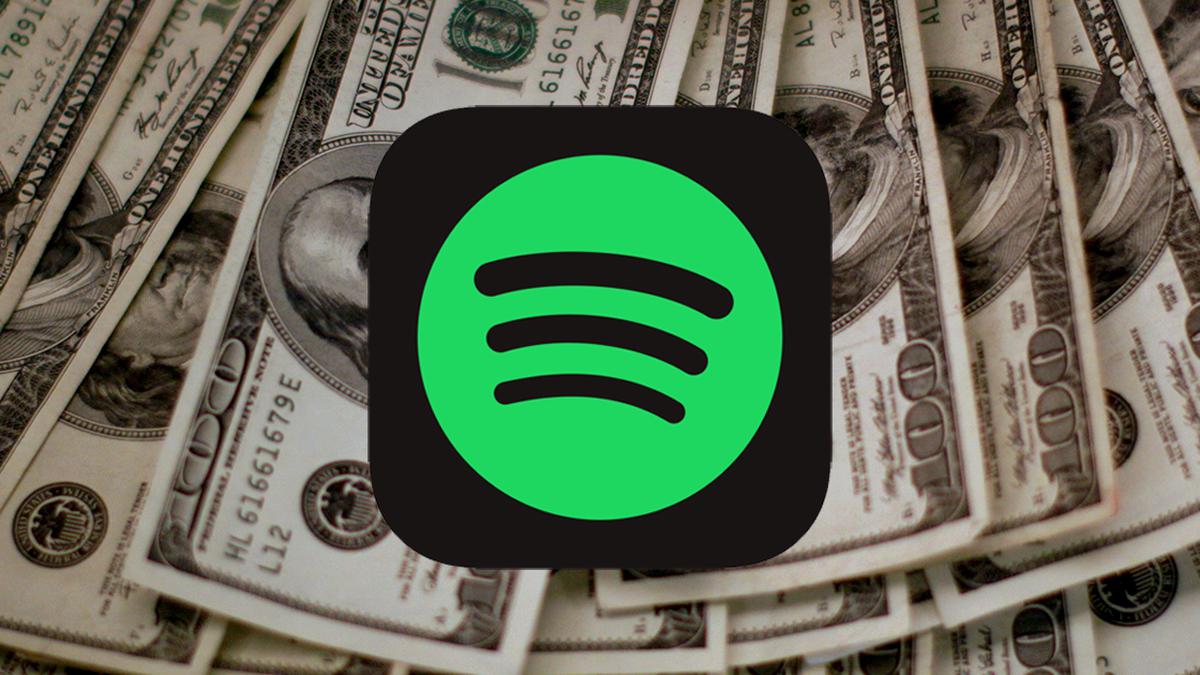 cobrar de Spotify