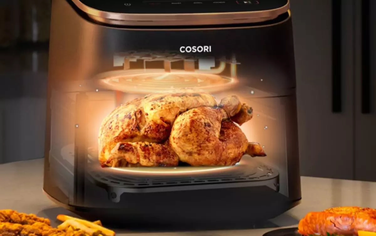 Cosori Turbo Blaze Chef Edition, una freidora de aire con pantalla táctil  para familias grandes