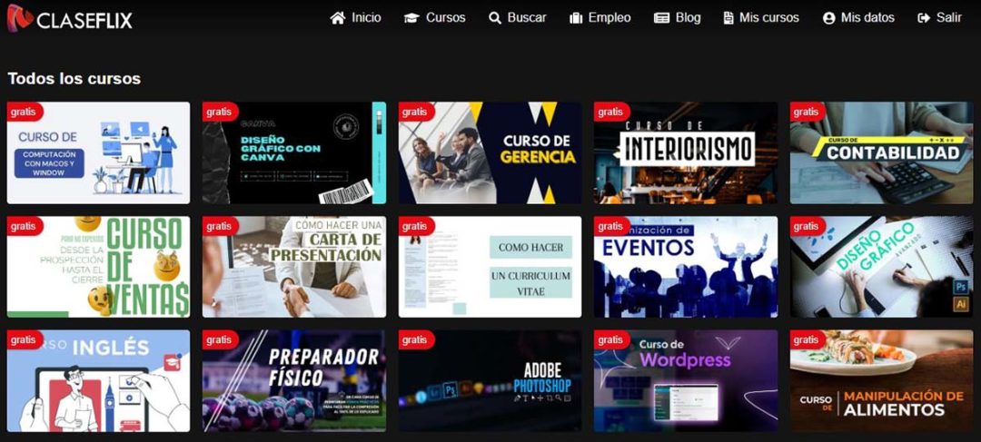 Claseflix, el Netflix de los cursos con clases gratis para ayudarte a ...