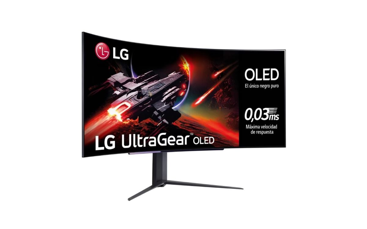 LG UltraGear 45GR95QE, un monitor gaming OLED curvo de 45 pulgadas y alta velocidad de respuesta 3