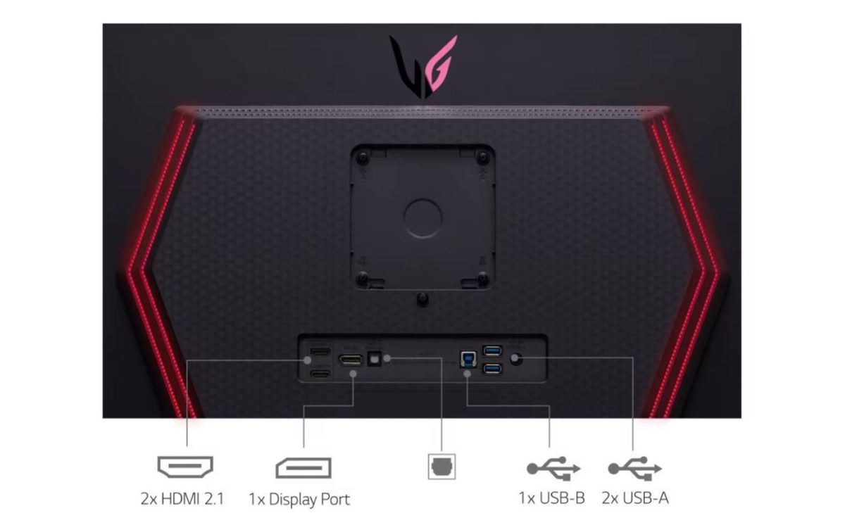 LG UltraGear 45GR95QE, un monitor gaming OLED curvo de 45 pulgadas y alta velocidad de respuesta 9