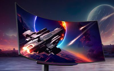 LG UltraGear 45GR95QE, un monitor gaming OLED curvo de 45 pulgadas y alta velocidad de respuesta