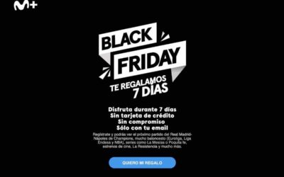 Black Friday de Movistar: 7 días gratis de Champions, NBA y Plus