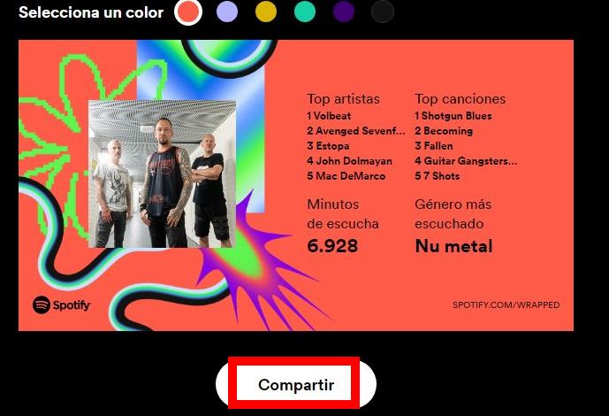 Spotify Wrapped 2023, cómo escuchar la lista con tus canciones favoritas del año y ver cuáles son las más populares 3