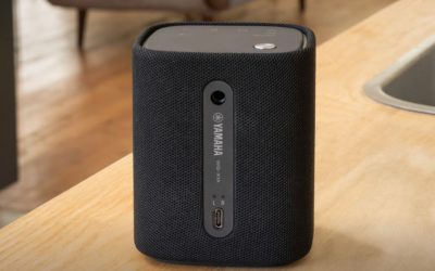 Yamaha True X Speaker 1a, un altavoz inalámbrico portátil de sólo 10 cm con tecnología Clear Voice