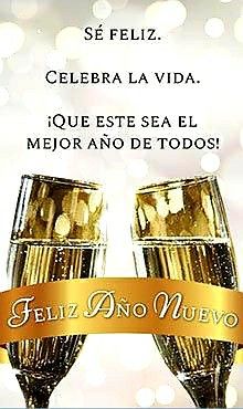24 imágenes con felicitaciones bonitas y divertidas para Nochevieja y celebrar el Año Nuevo 22