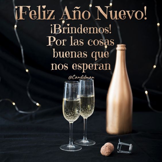 24 imágenes con felicitaciones bonitas y divertidas para Nochevieja y celebrar el Año Nuevo 23