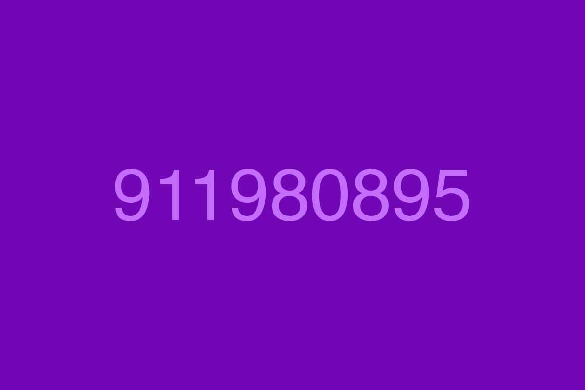 Otro molesto número 911: 911980895. Te cuento por qué es un peligro 1 911980895 cuidado numero 911