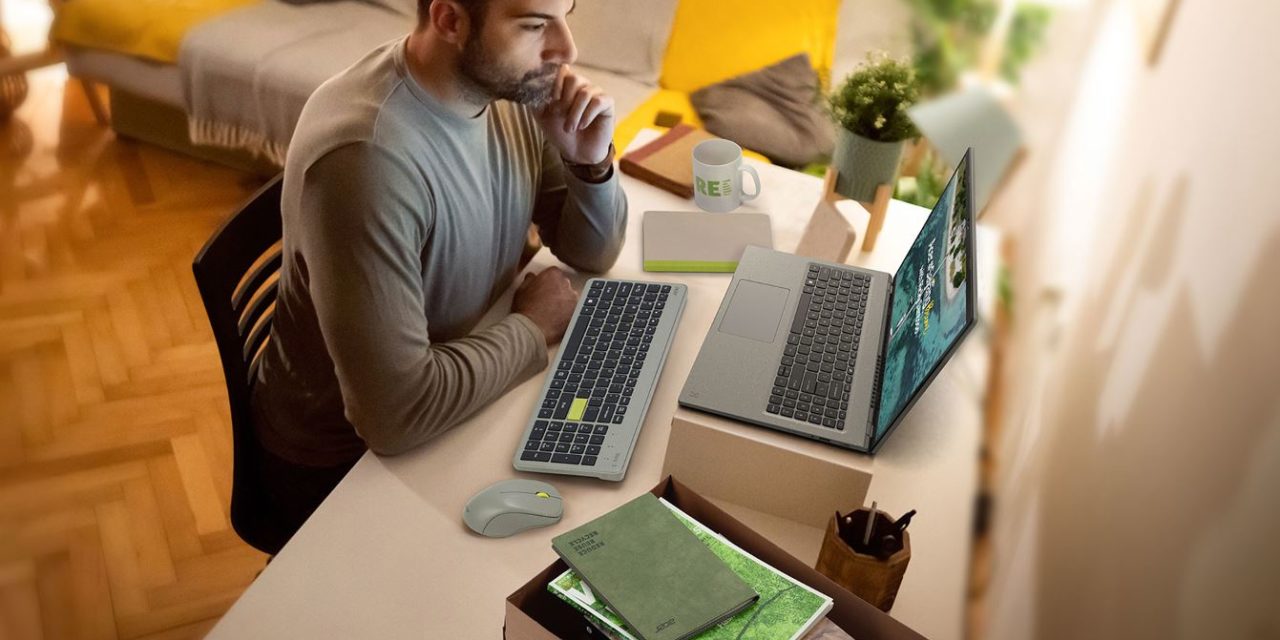 Acer Aspire Vero 16, un portátil ecológico con procesadores Intel más eficientes